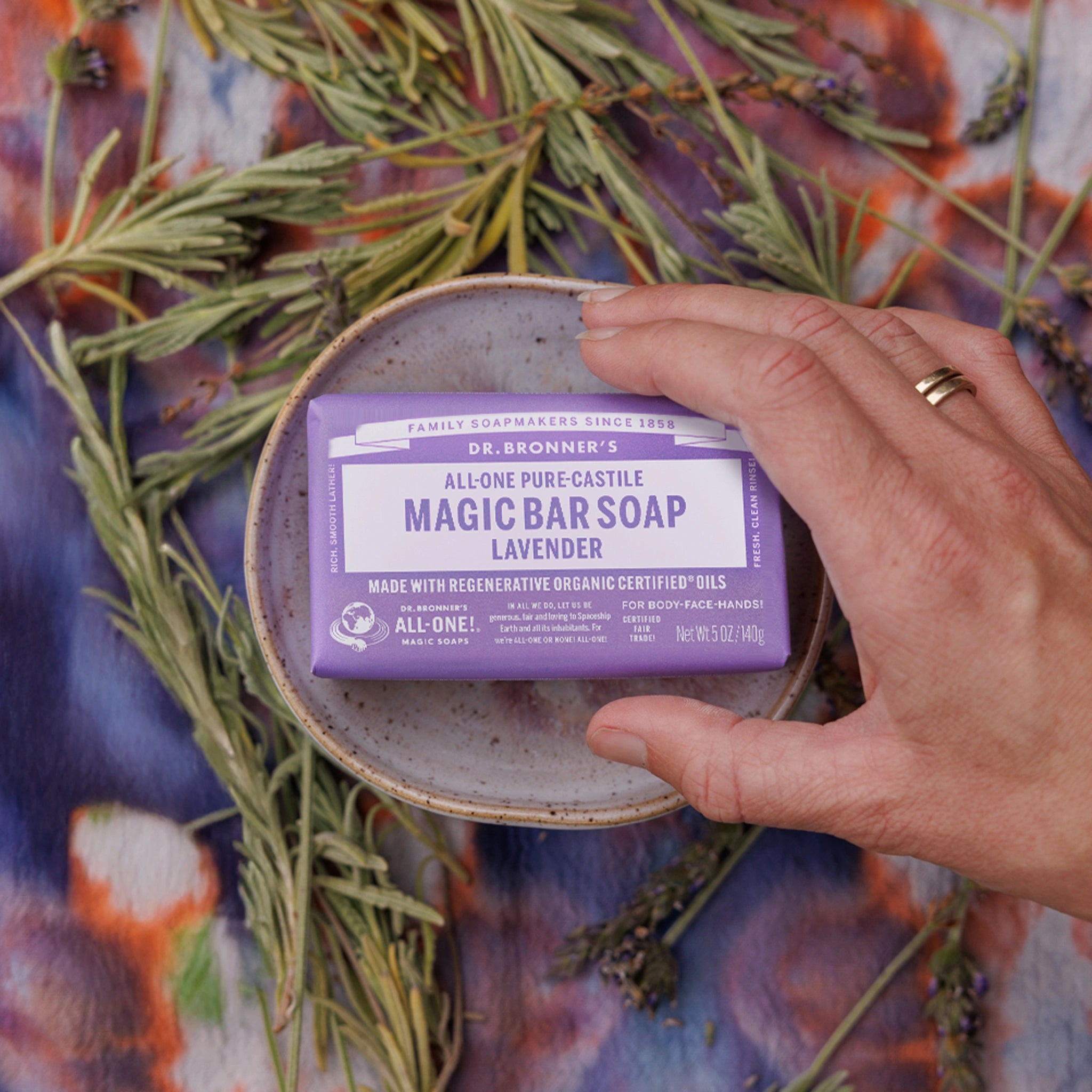 Lavender Pure Castile Magic Bar Soap - Image 5