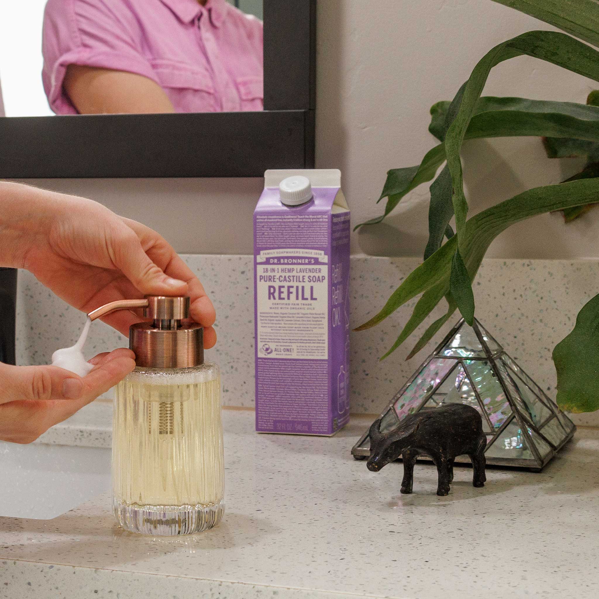 Lavender Pure Castile Magic Soap Refill - Image 4